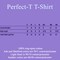 Hanes Perfect-T Blank T-Shirt, Crewneck Short Sleeve Basic Plain Tee